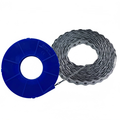 HardwareCity Steel Band Perforated Metal Strip 17MM X 10M X 0.6MM